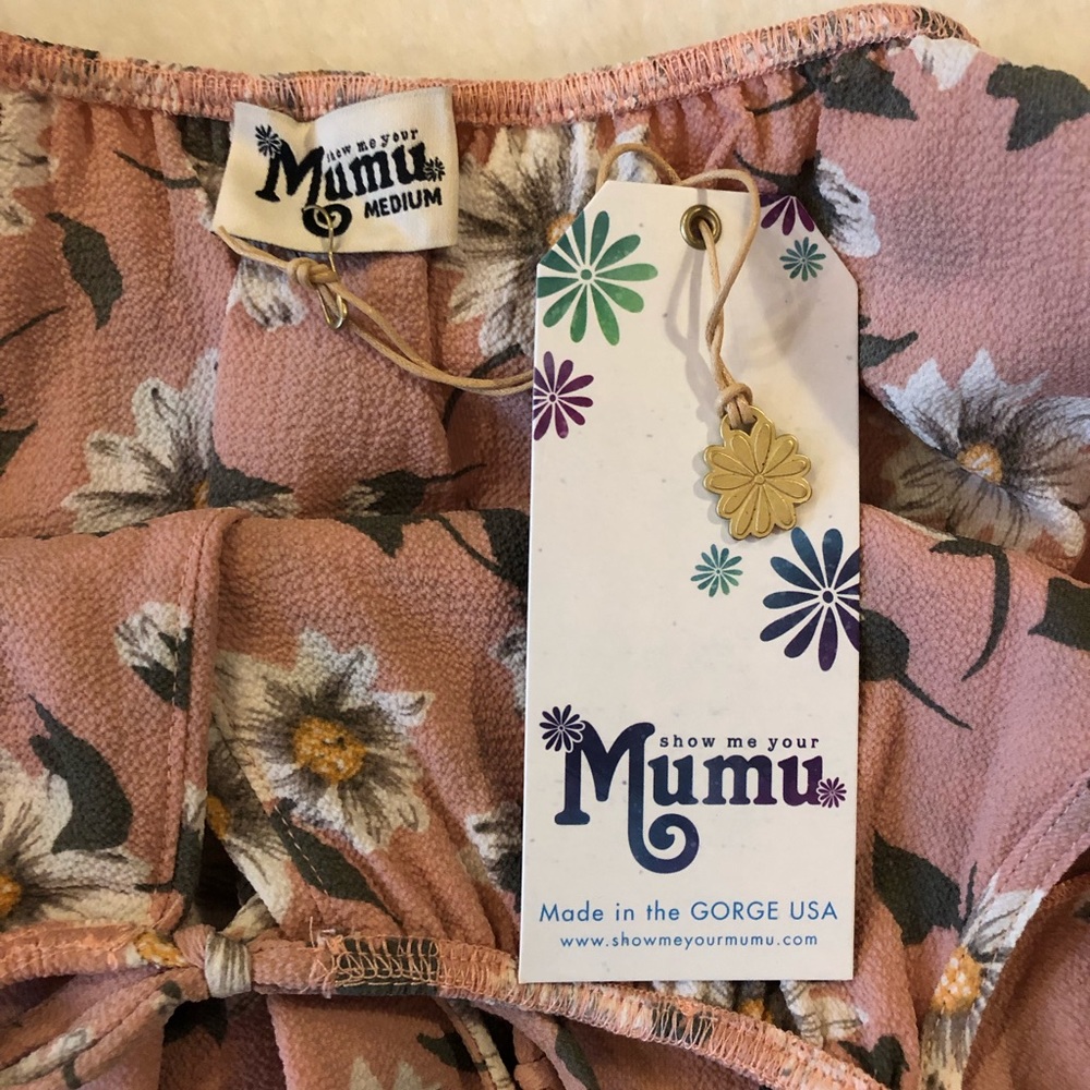 SHOW ME YOUR MUMU - Darla Ruffle Cropped Top - Picture 5 of 8